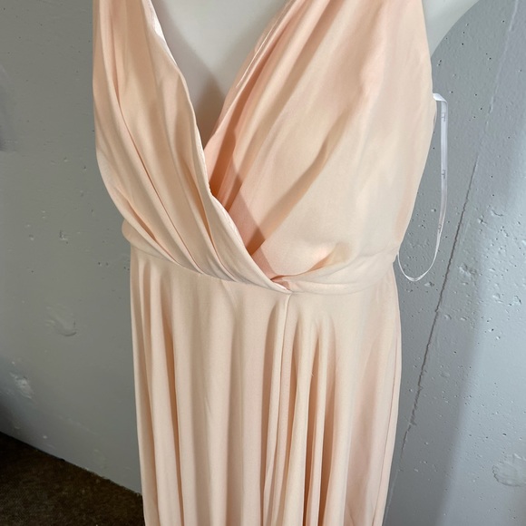 Lulus blush briandsmaid dress‎ - Picture 4 of 12